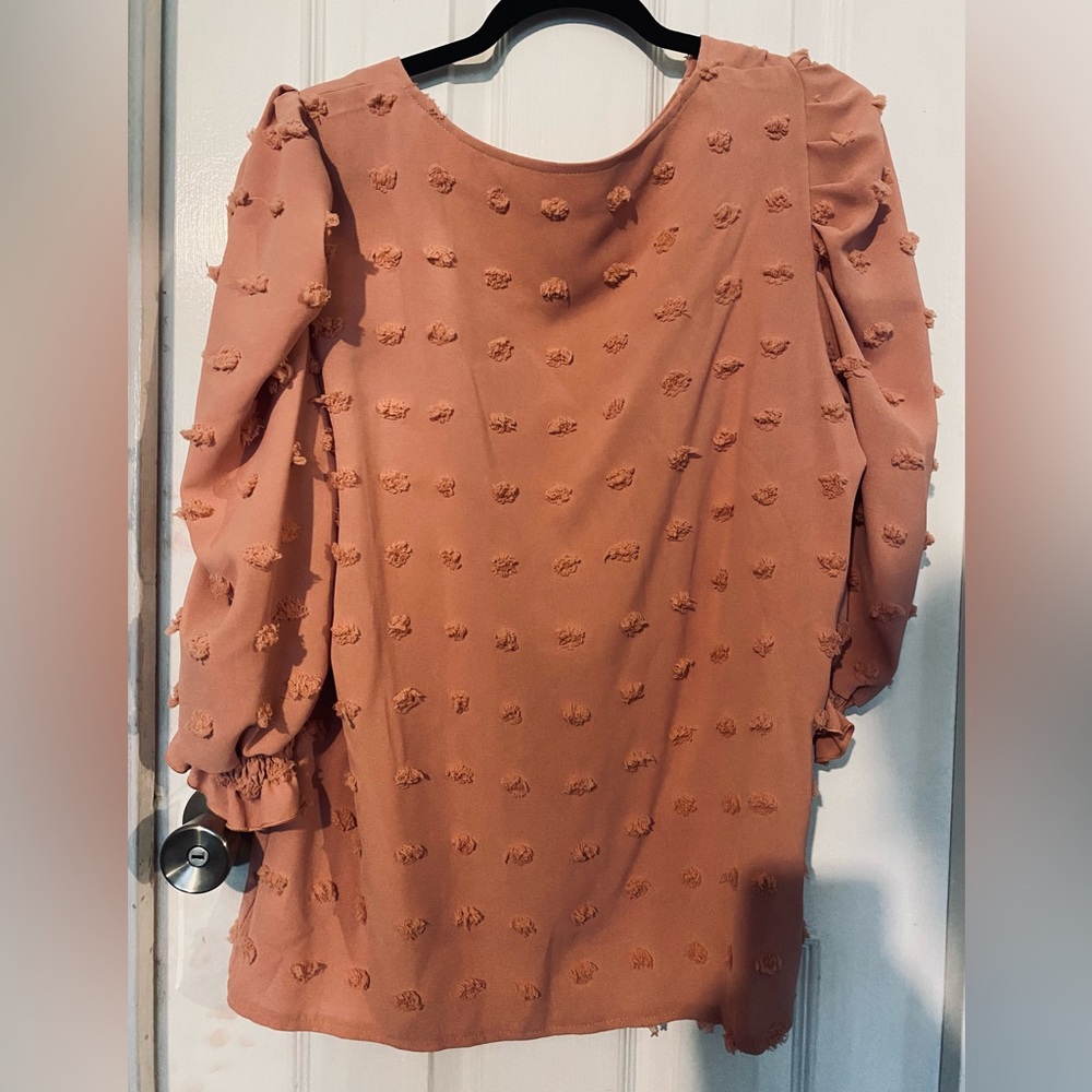 Rose color blouse only worn once